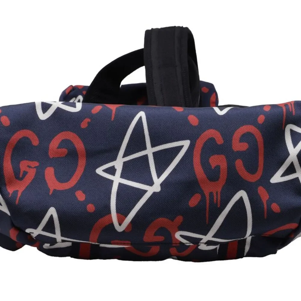 Gucci GucciGhost Techpack Backpack in Multicolor Canvas